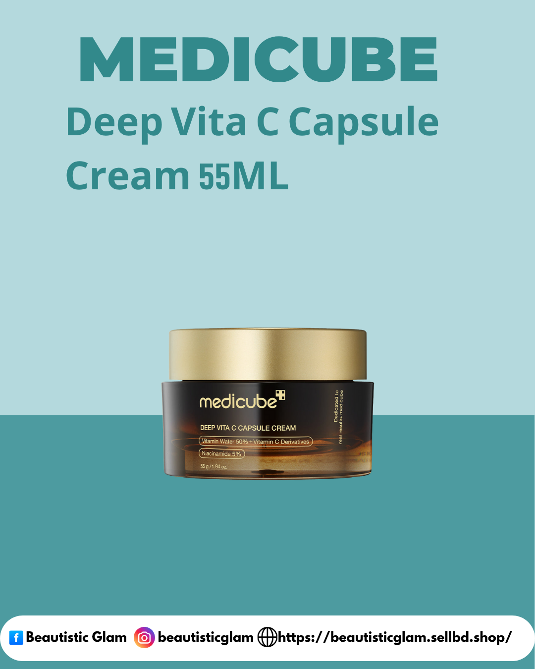 Medicube Deep Vita C Capsule Cream 55ML