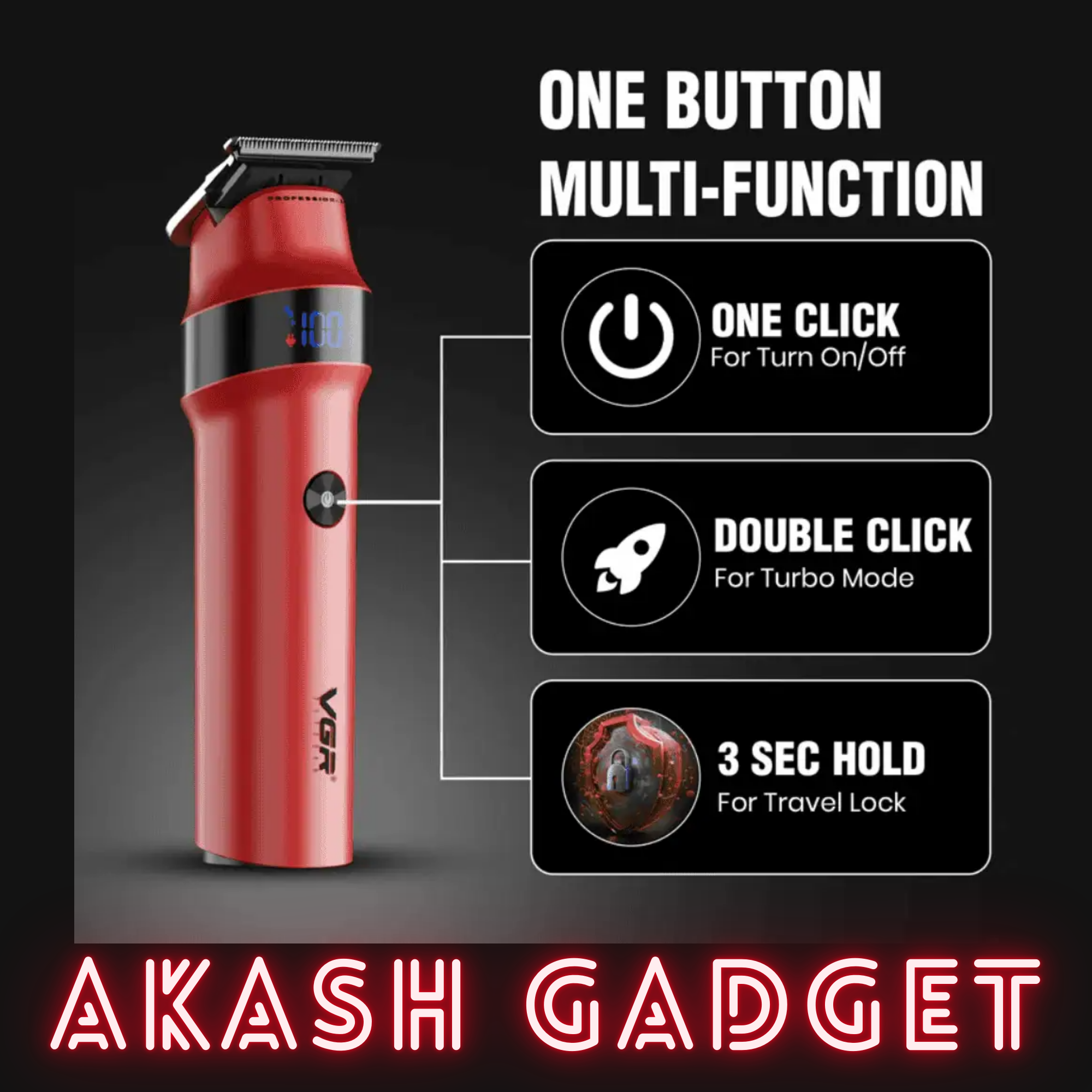 VGR V-987 Professional Hair Trimmer_img_9