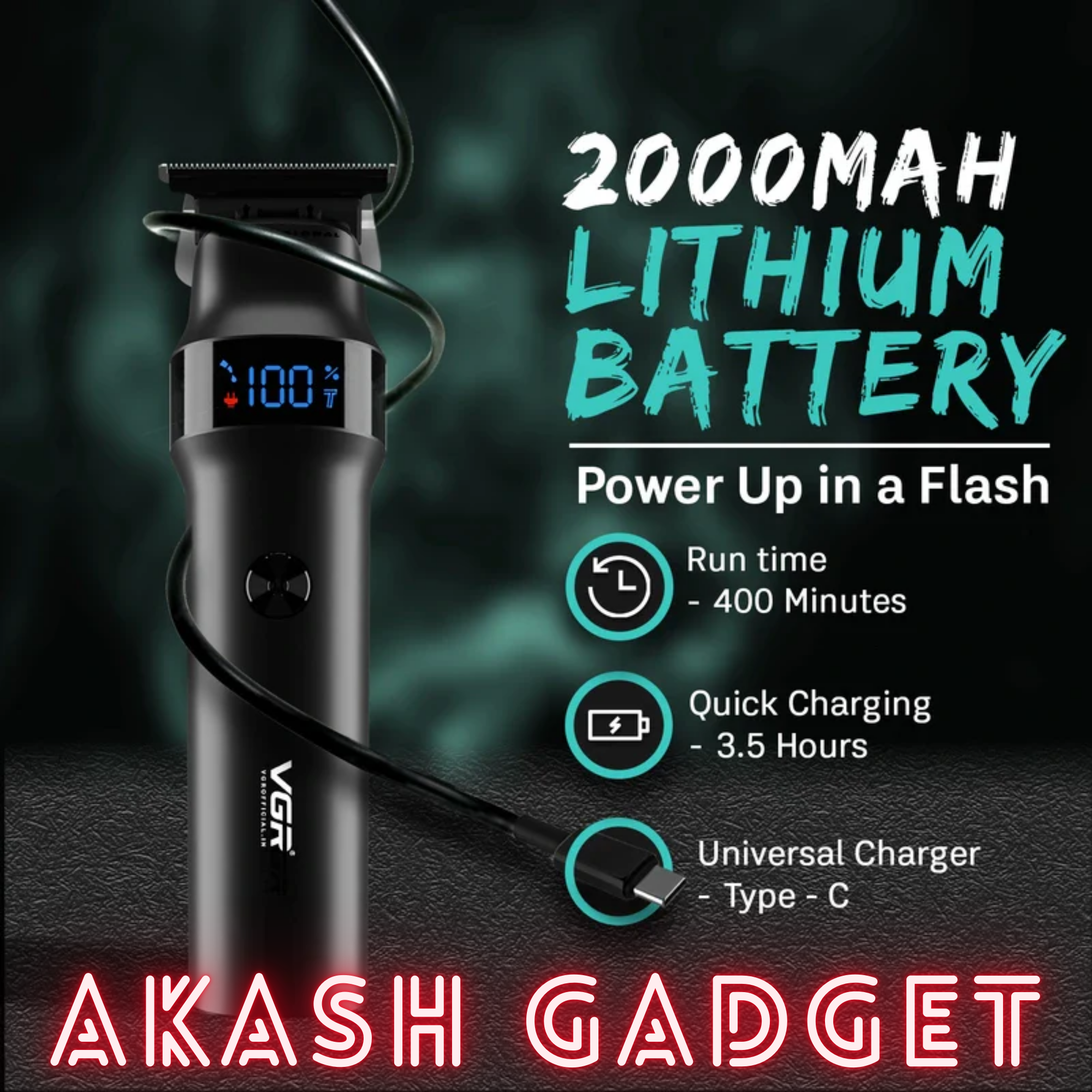 VGR V-987 Professional Hair Trimmer_img_14