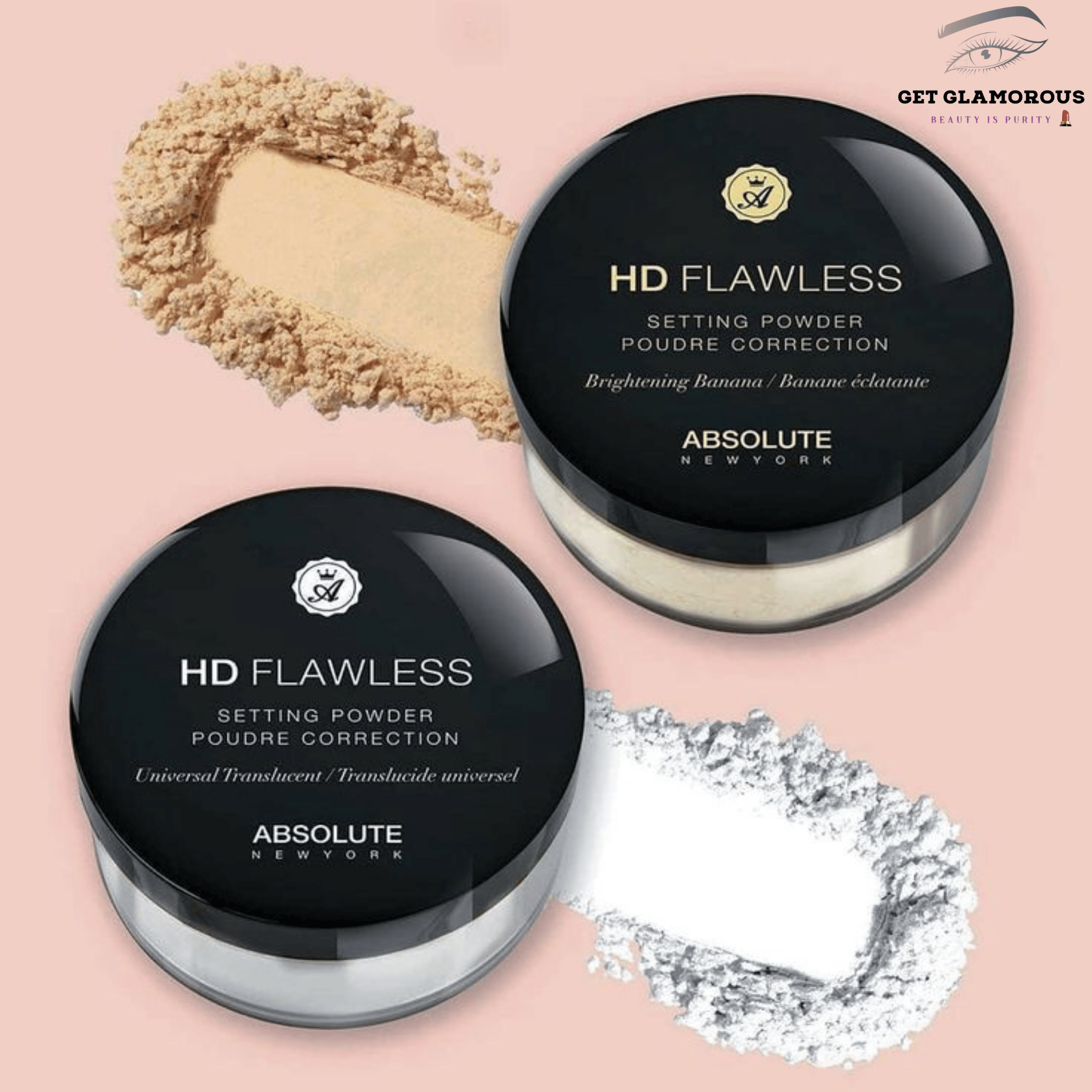 Absolute New York HD Flawless Setting Powder - Golden Banana_img_1