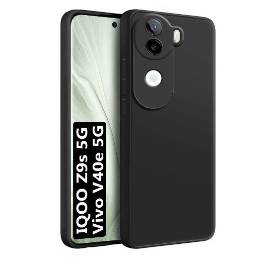 IQOO Z9s / Vivo V40E Silicone Back Cover Soft Premium Quality_img_1