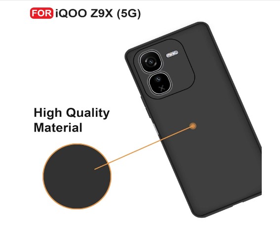 IQOO Z9x Back Cover Soft Silicone Premium Quality