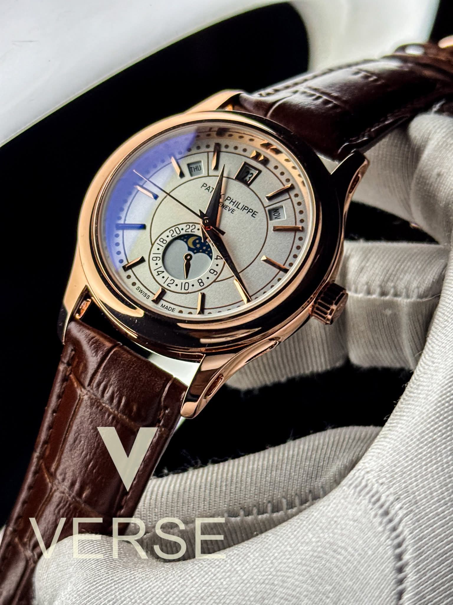 Patek Philippe Complications Annual Calendar AA Brown Rose Gold
