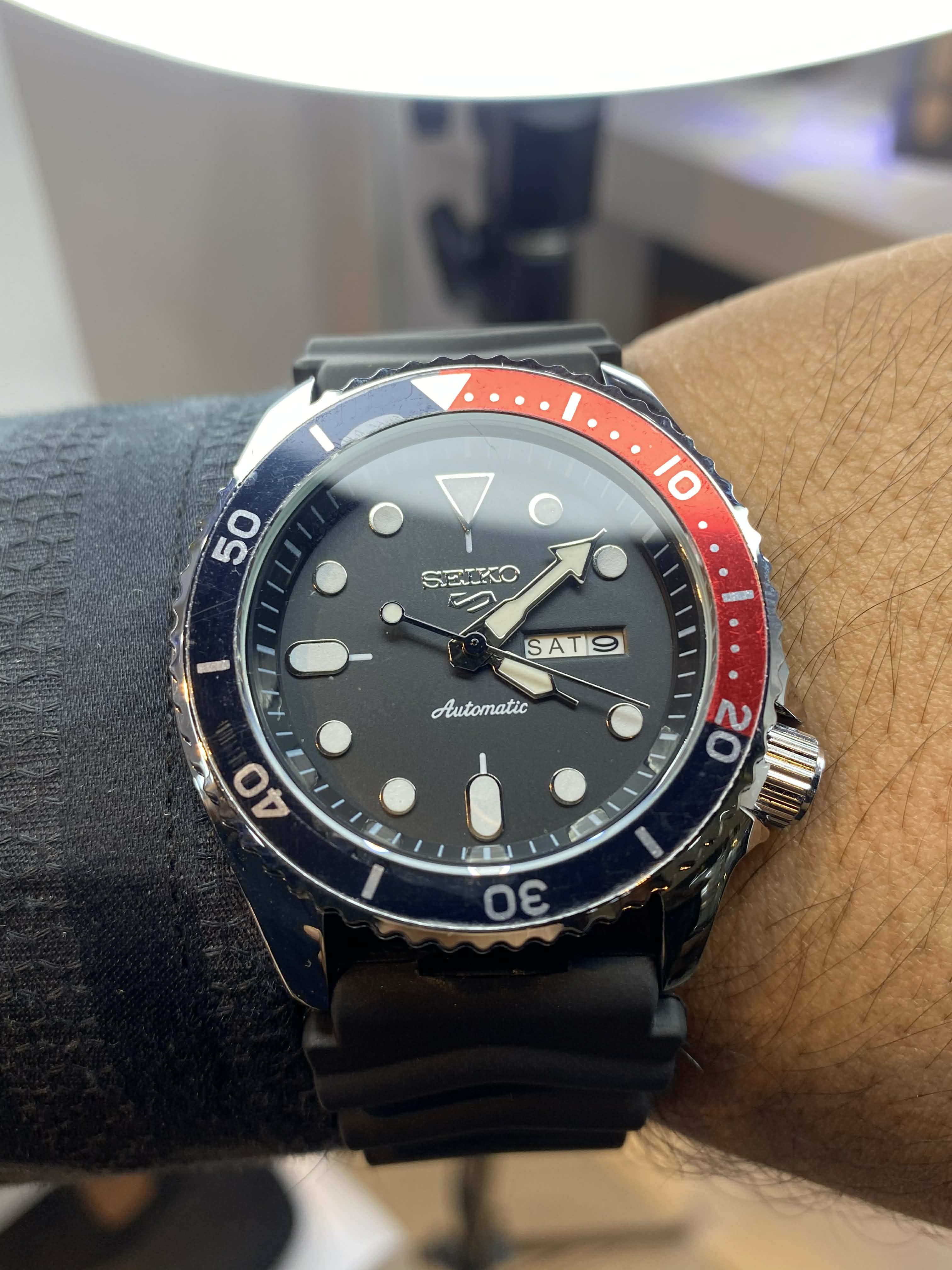 Seiko 5-Sports SKX Sweep "Coke" AA | Free Nato Strap Offer
