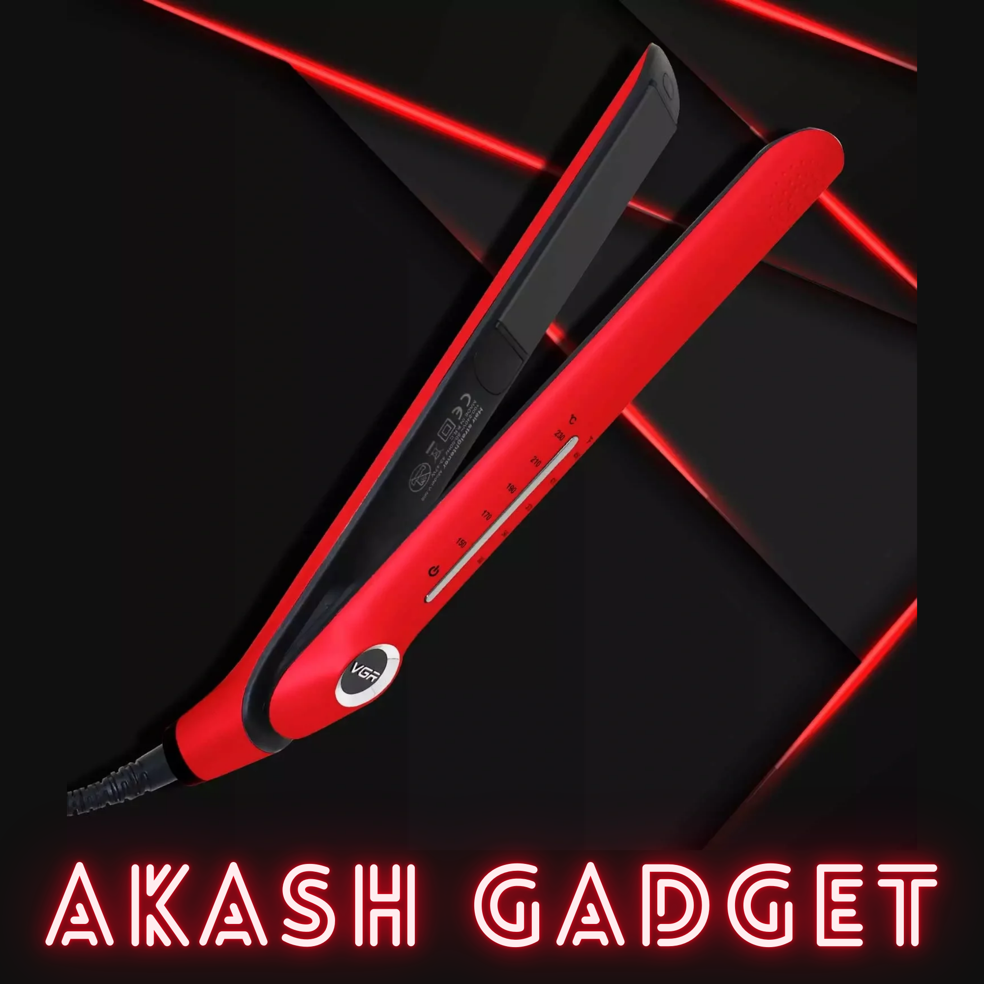 VGR V-556 Professional Hair Straightener for Women | Fast Heating Ceramic Plates_img_2