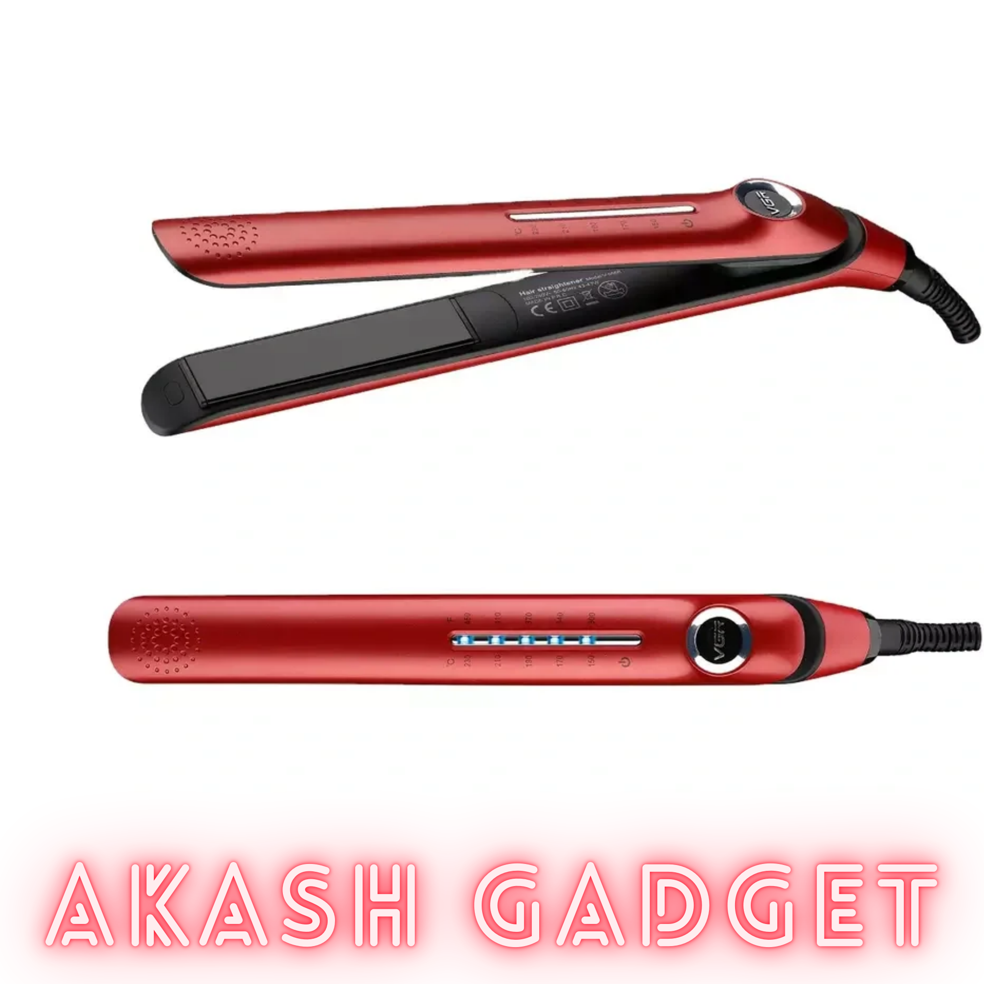 VGR V-556 Professional Hair Straightener for Women | Fast Heating Ceramic Plates_img_9