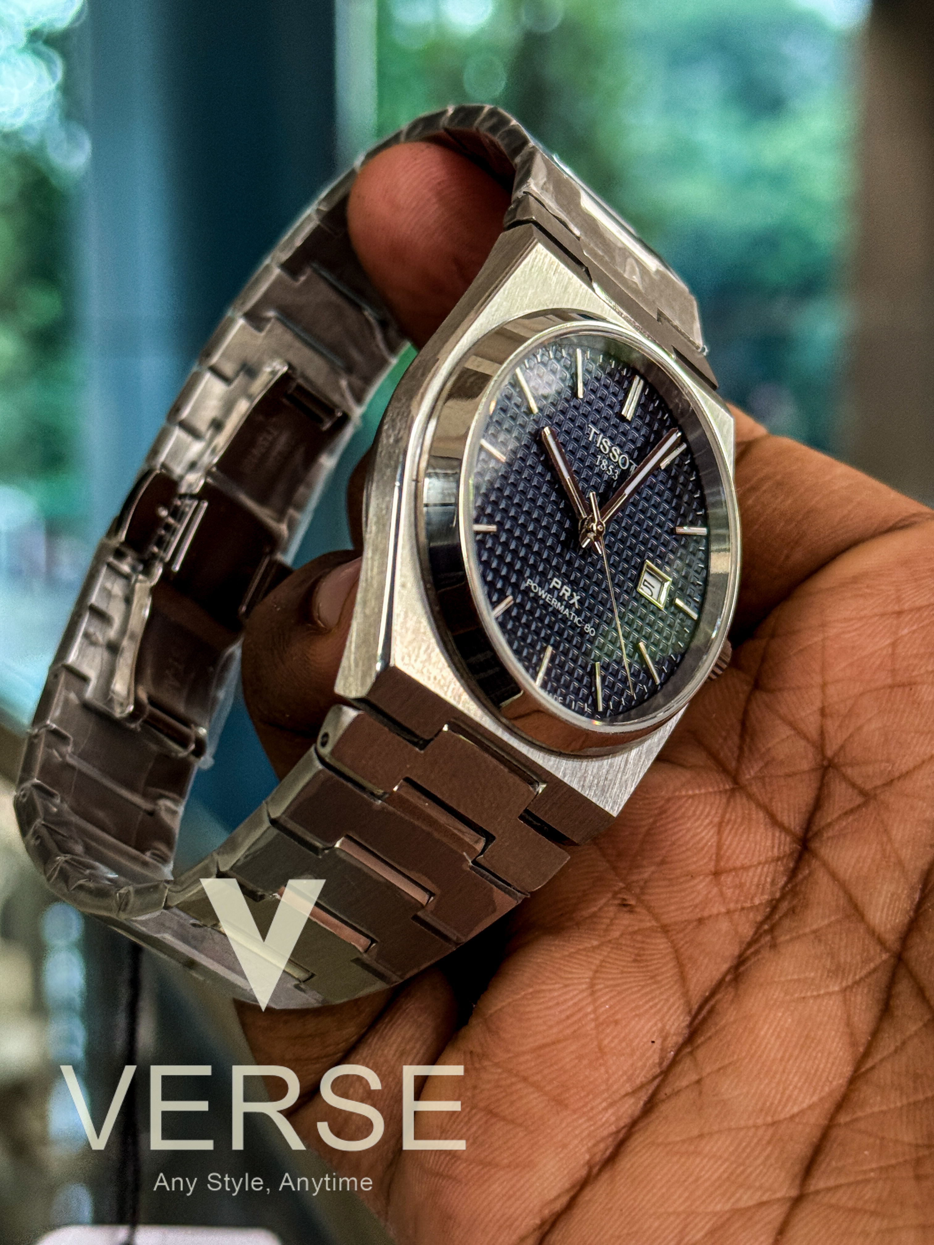 Tissot PRX 1:1 Blue waffle dial automatic_img_1