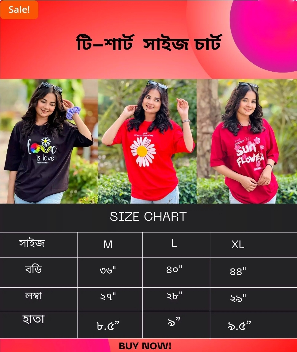 4 Pcs Ladies T-Shirt Combo Offer_img_1