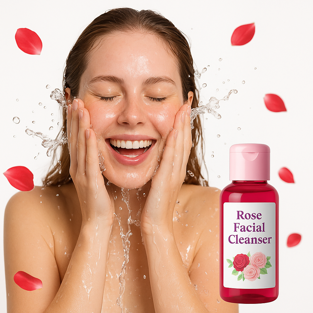 Rose Facial Gel Cleanser-Pure Rose Extract & Hydrosol🌹_img_2
