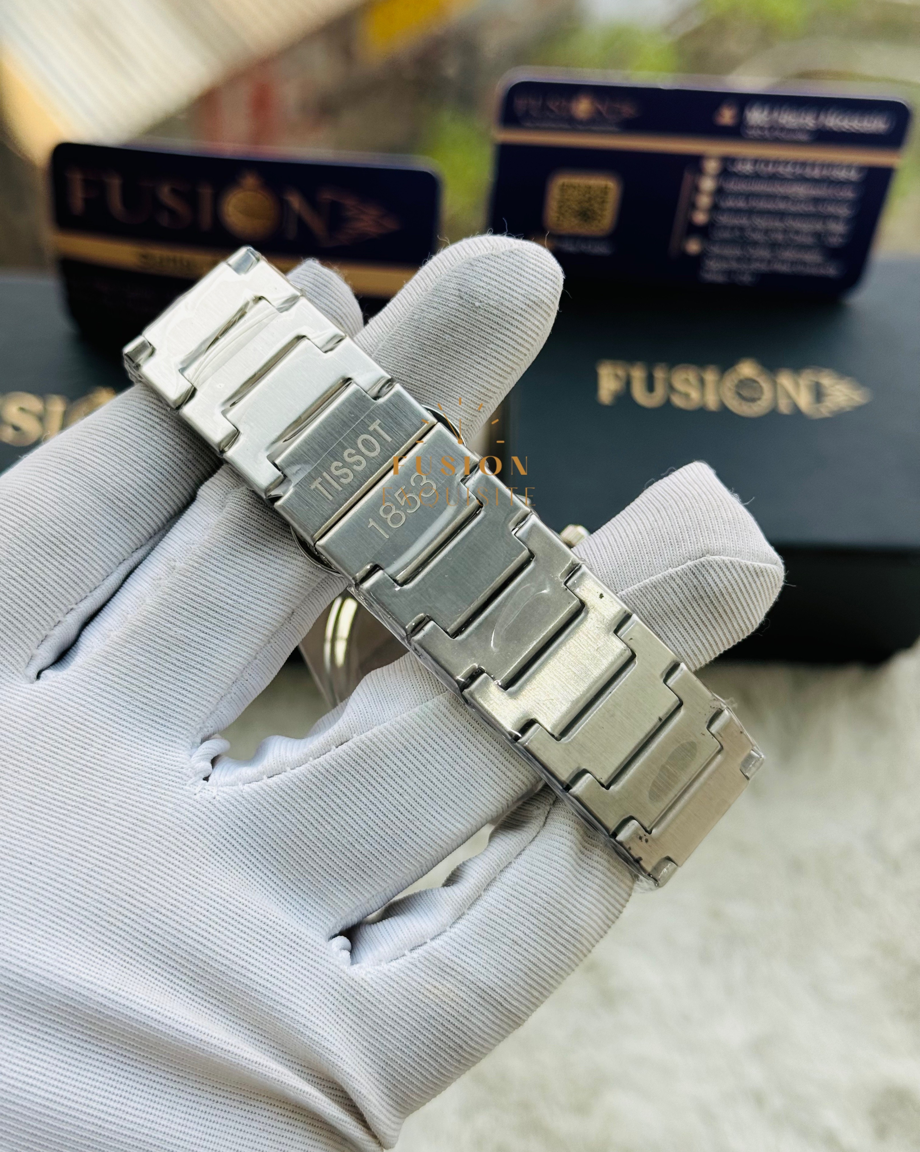 Tissot PRX Turquoise Chronograph Watch (AA Grade)_img_3