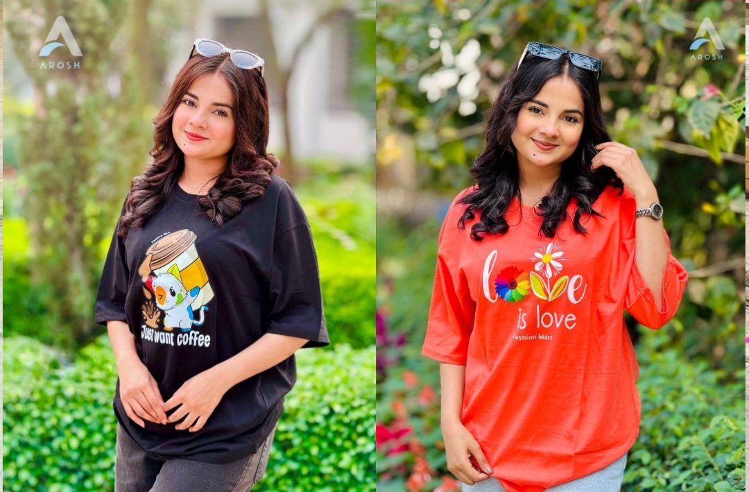 2 Pcs Ladies T-Shirt Combo_img_1