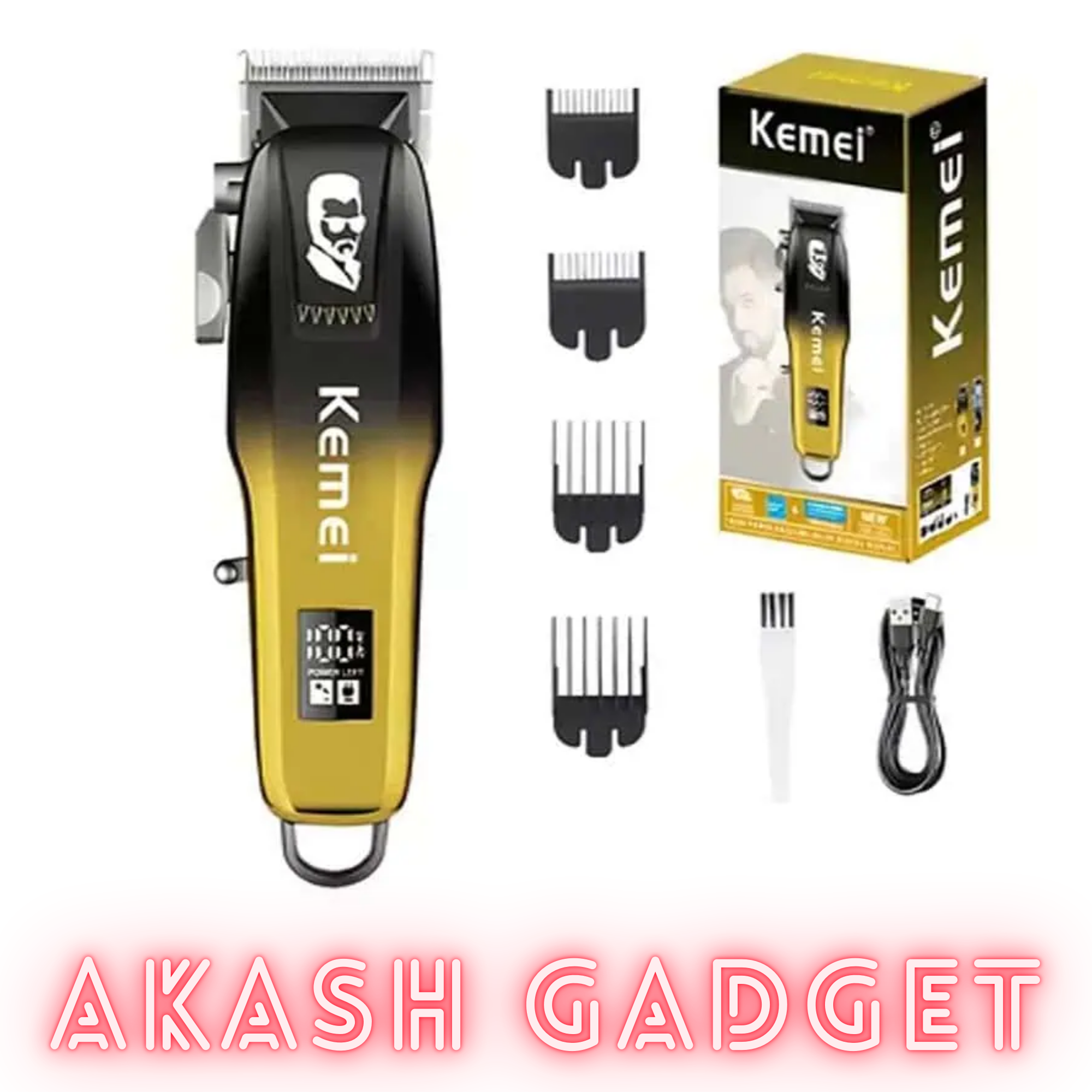 Kemei KM-709A Professional Trimmer and Hair Clipper_img_8