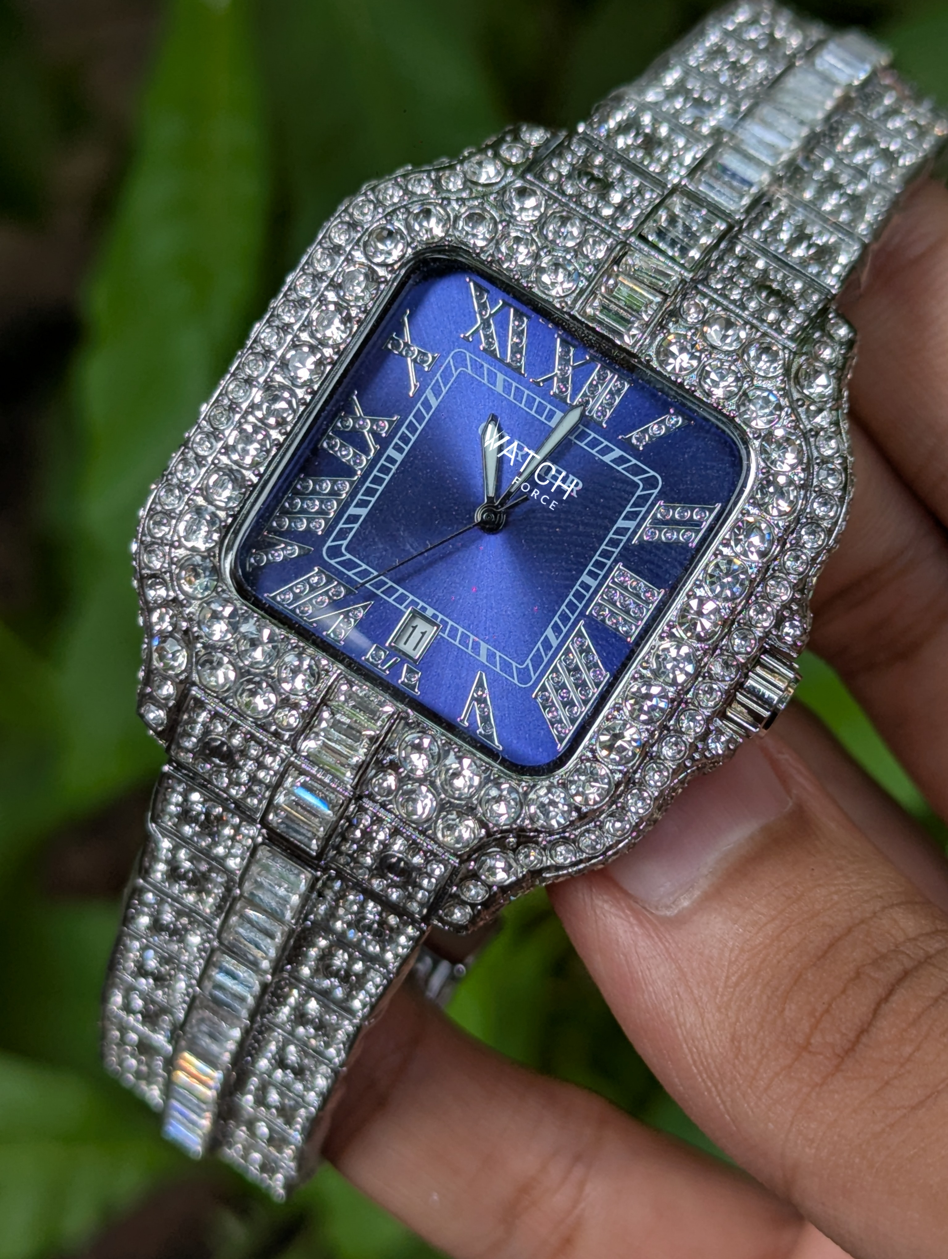Cartier Ice Quartz Watch Blue