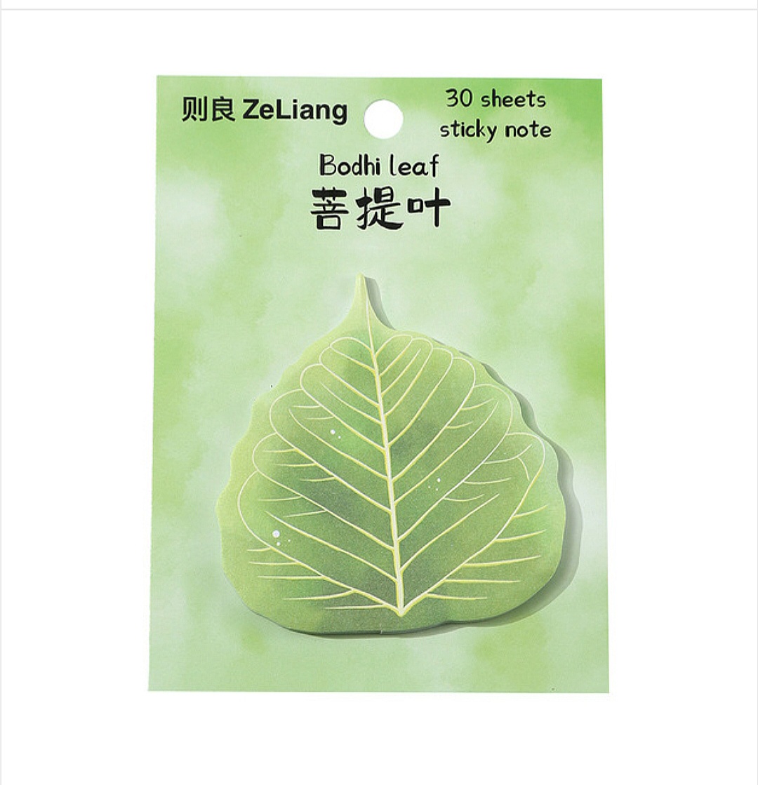 Leaves and flowers shaped sticky notes / cute sticky notes_img_4