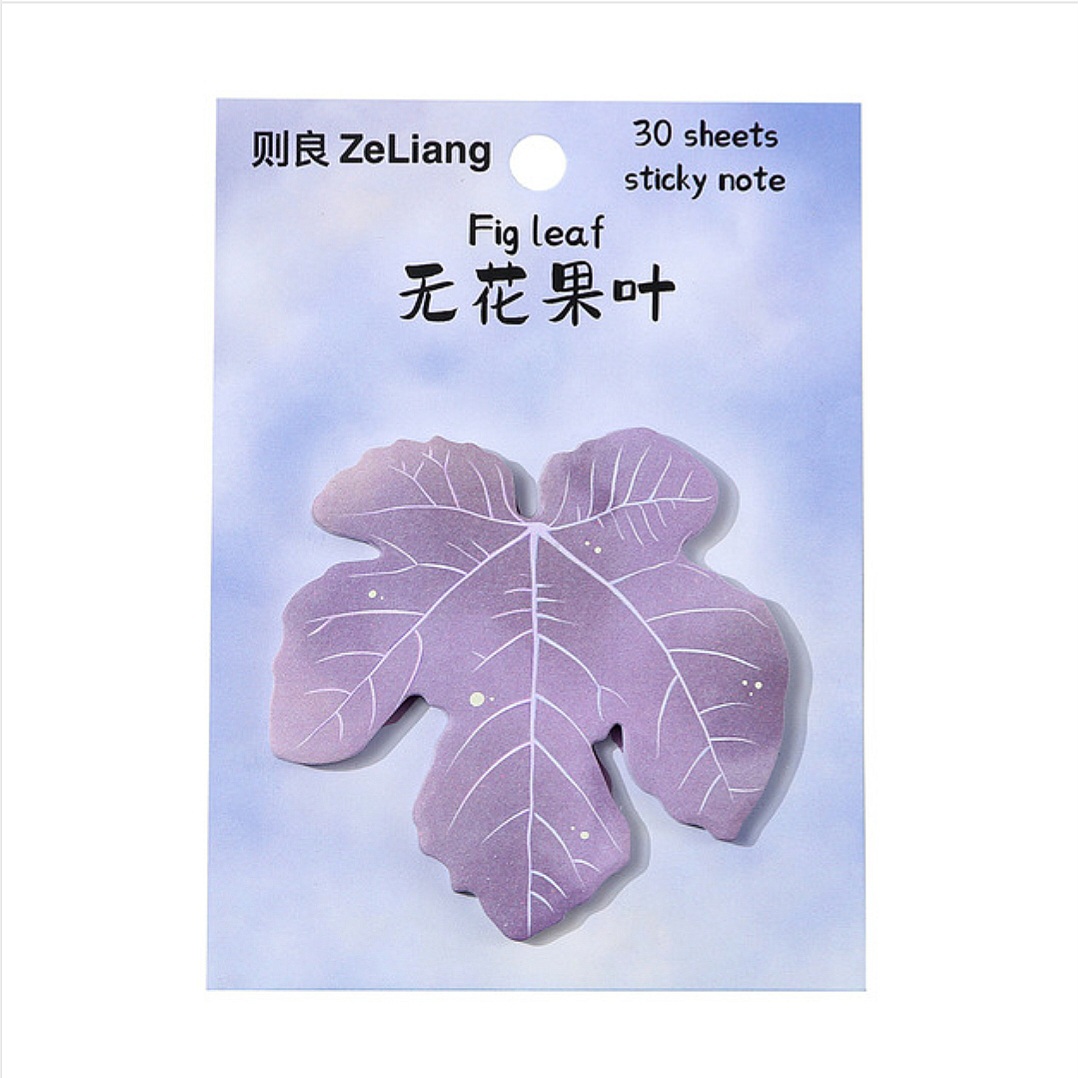 Leaves and flowers shaped sticky notes / cute sticky notes_img_5