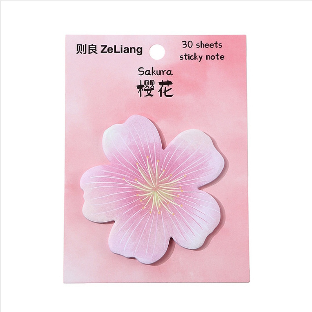 Leaves and flowers shaped sticky notes / cute sticky notes_img_6