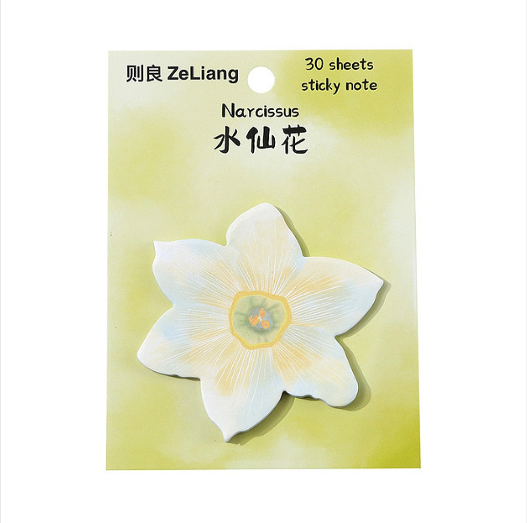 Leaves and flowers shaped sticky notes / cute sticky notes_img_7