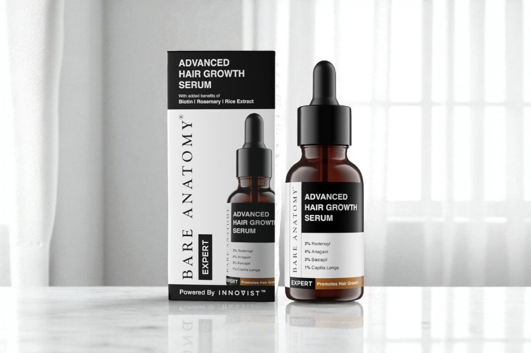 Bare Anatomy Advanced Hair Growth Serum with Redensyl, Rosemary, Rice Water - 30 ml_img_0