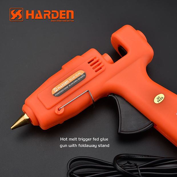 HARDEN Glue Gun, (30W | 60-100W ), Professional Hot Melt Glue Gun with Swatch; Model: 660371 | 660371