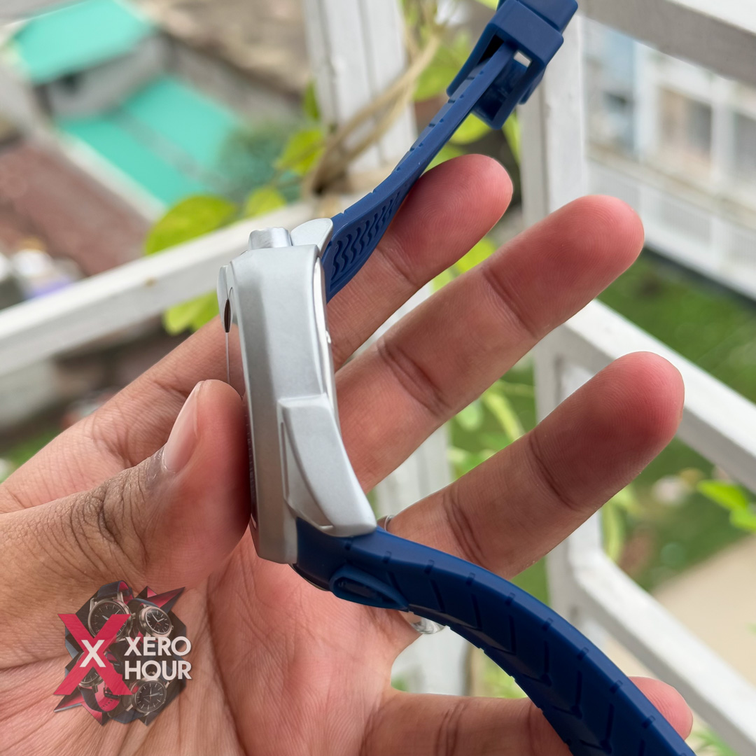 Lamborghini Sport Silicon Strap Watch | Blue Strap_img_1