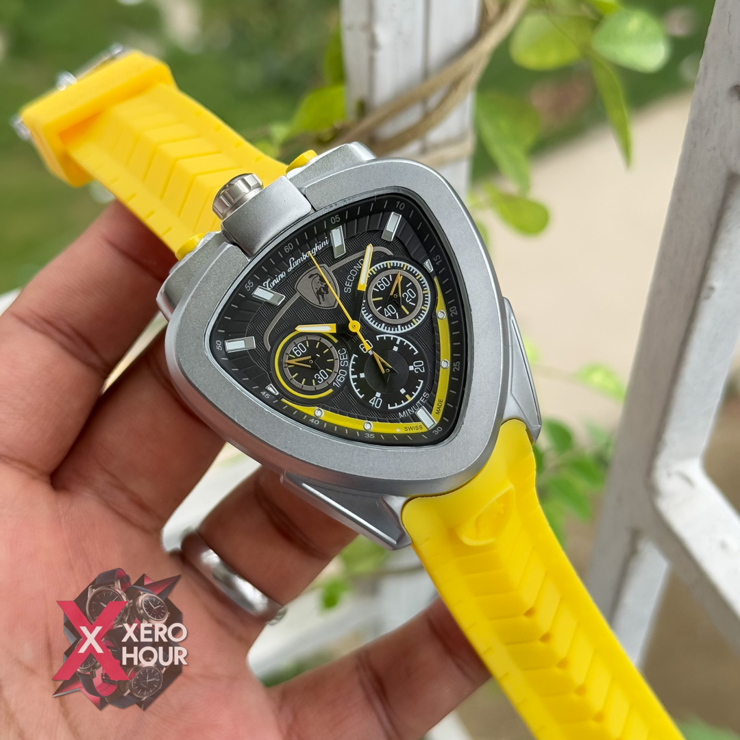 Lamborghini Sport Silicon Strap Watch