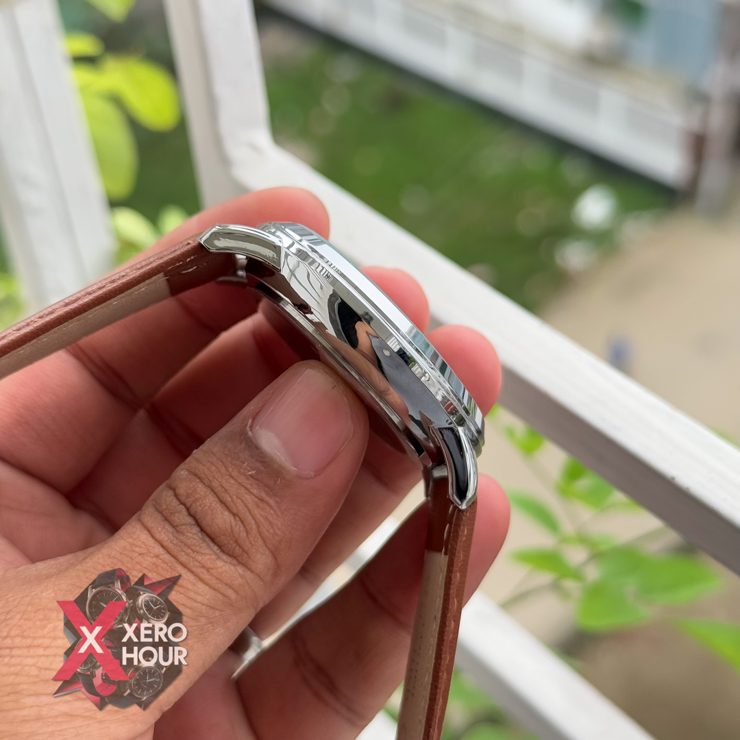 Fossil Chronograph | Brown belt | Blue watch phase_img_4