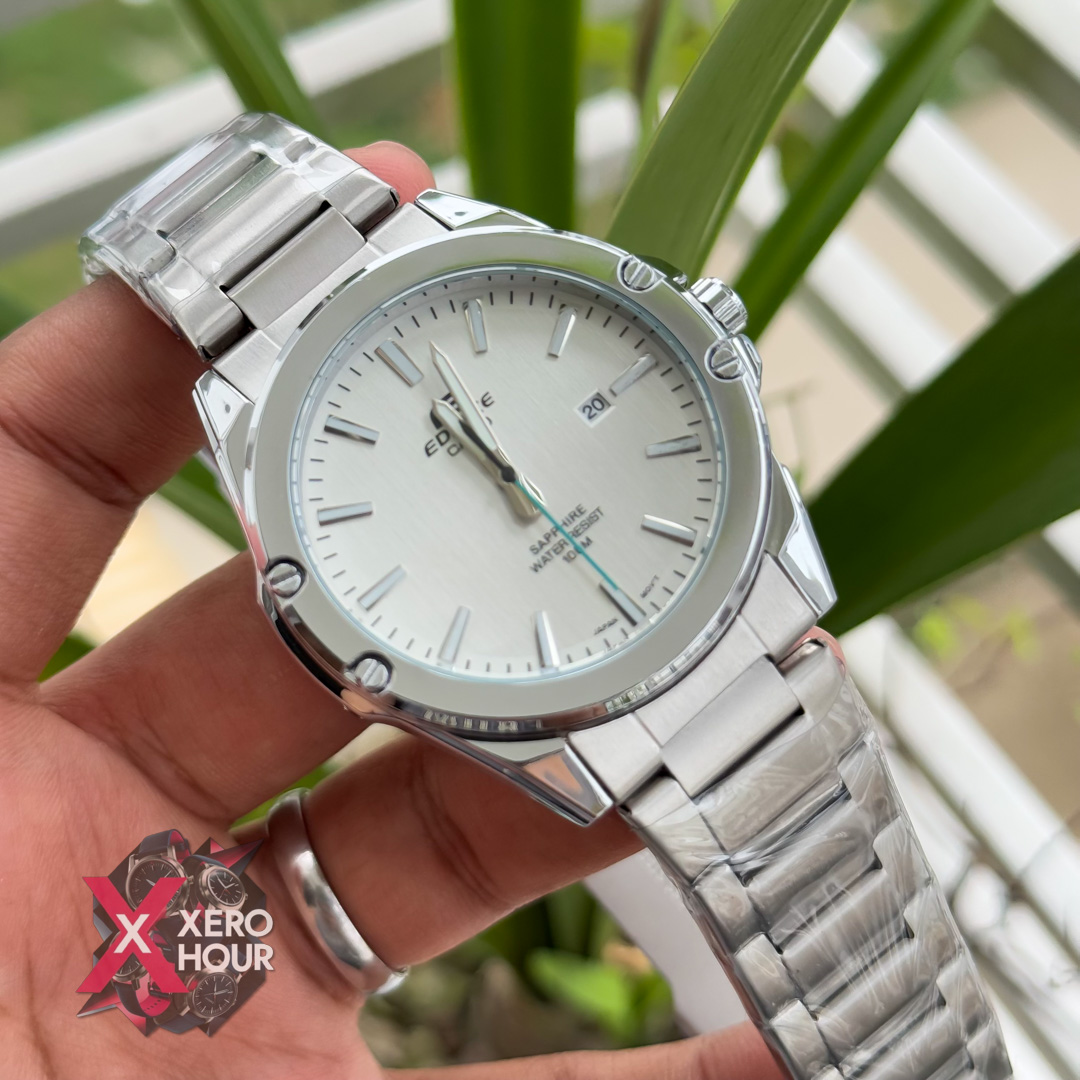 Edifice AA Grade | SS body Date Just | white Dial