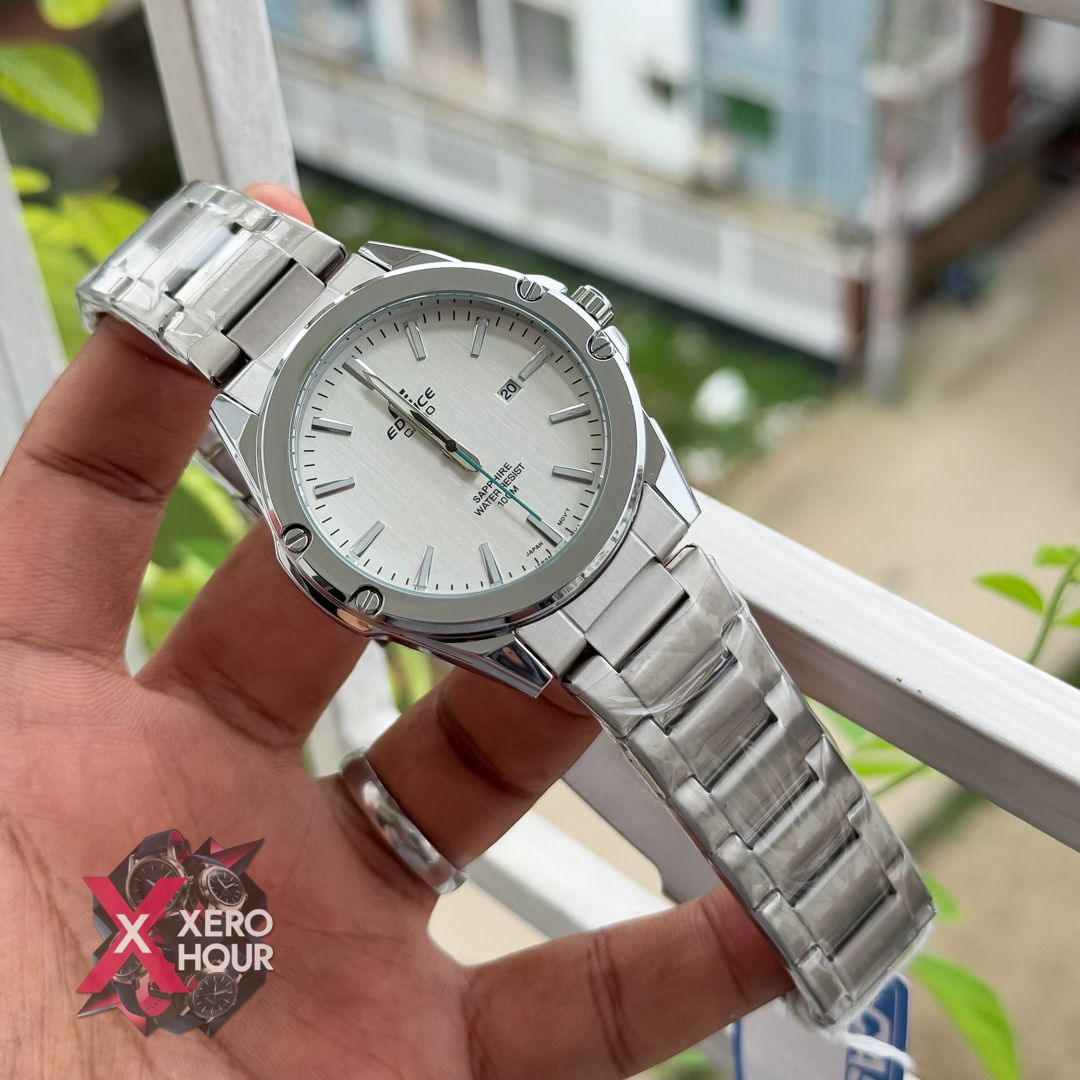 Edifice AA Grade | SS body Date Just | white Dial_img_2