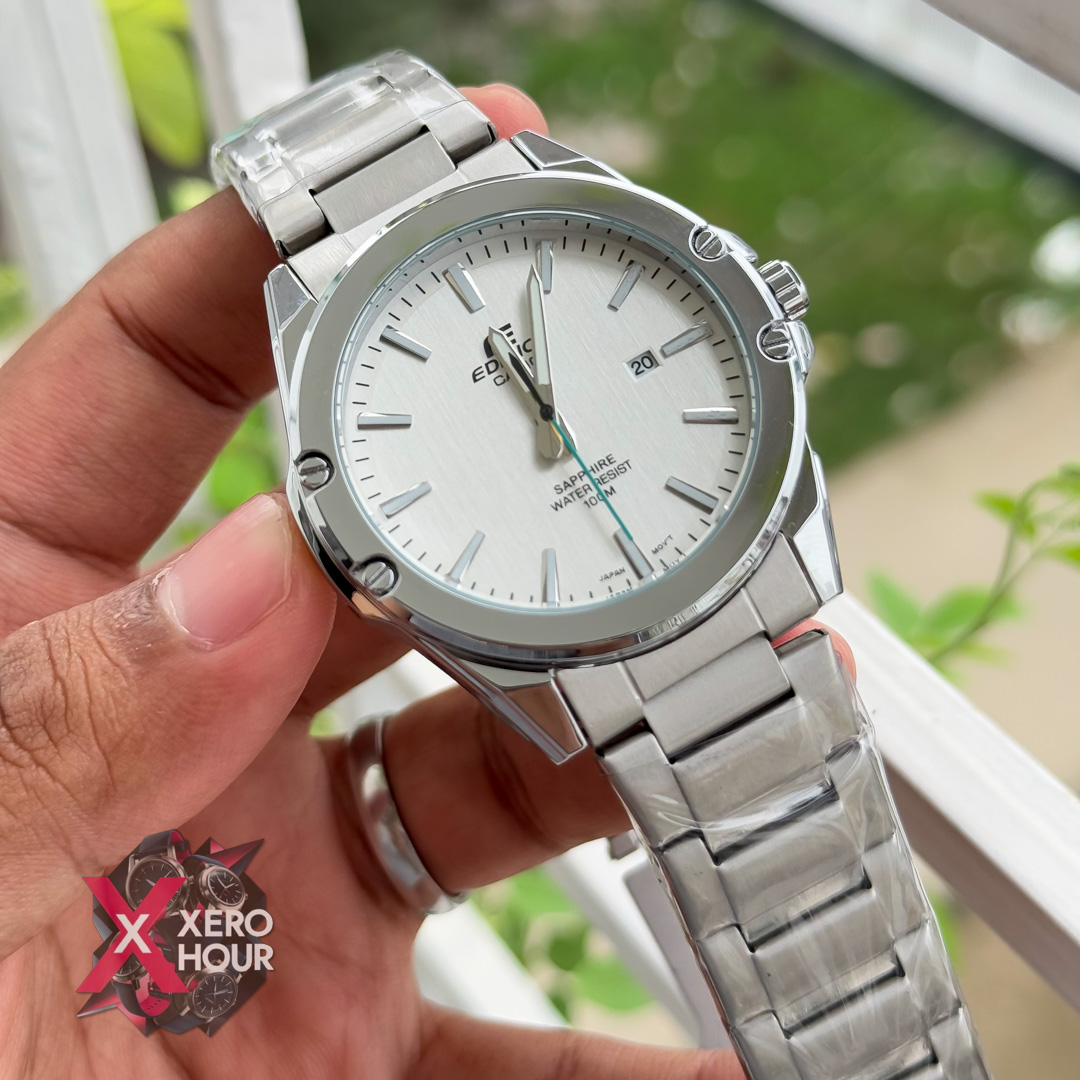 Edifice AA Grade | SS body Date Just | white Dial_img_5