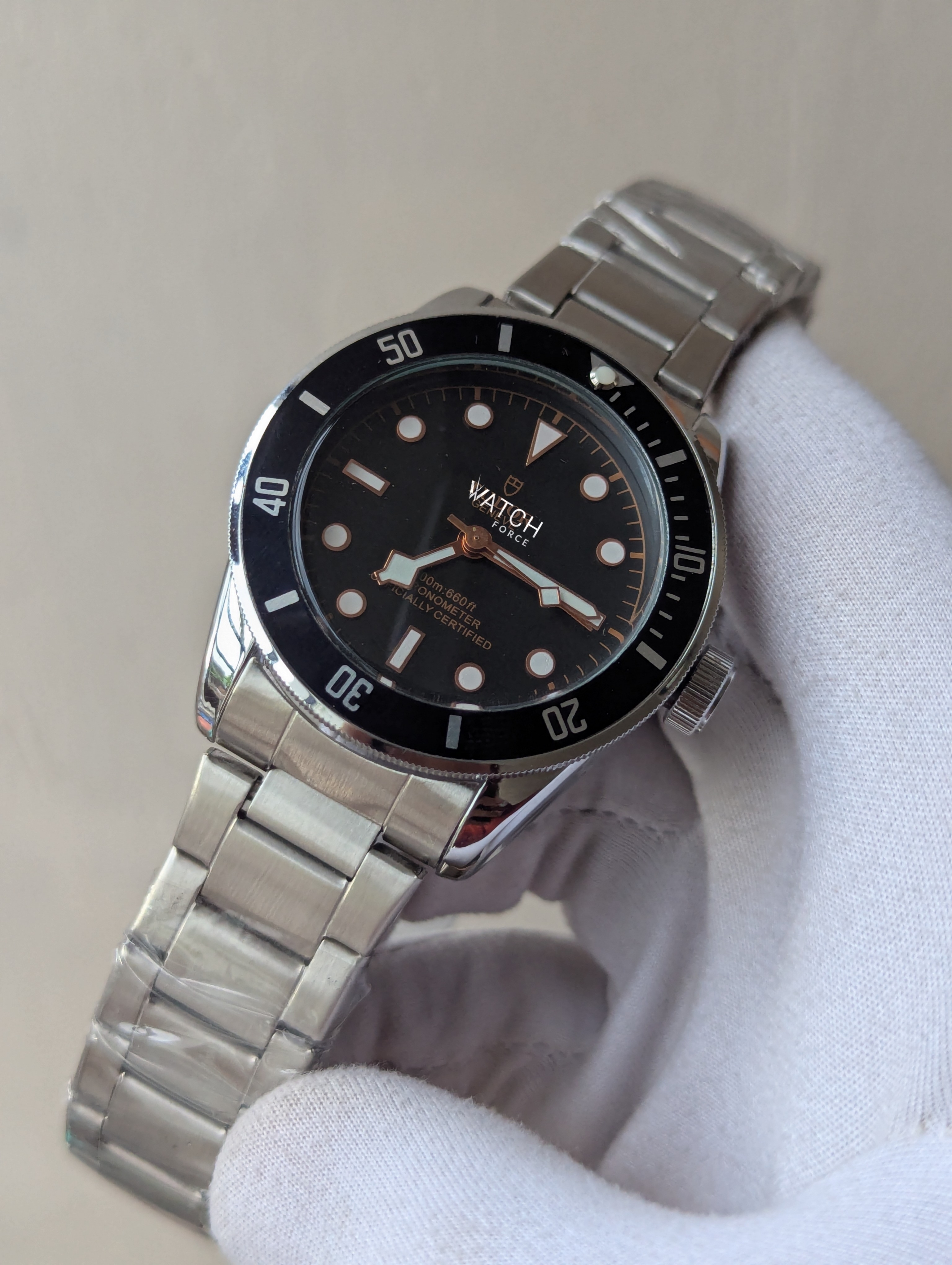 Tudor Quartz Watch Black