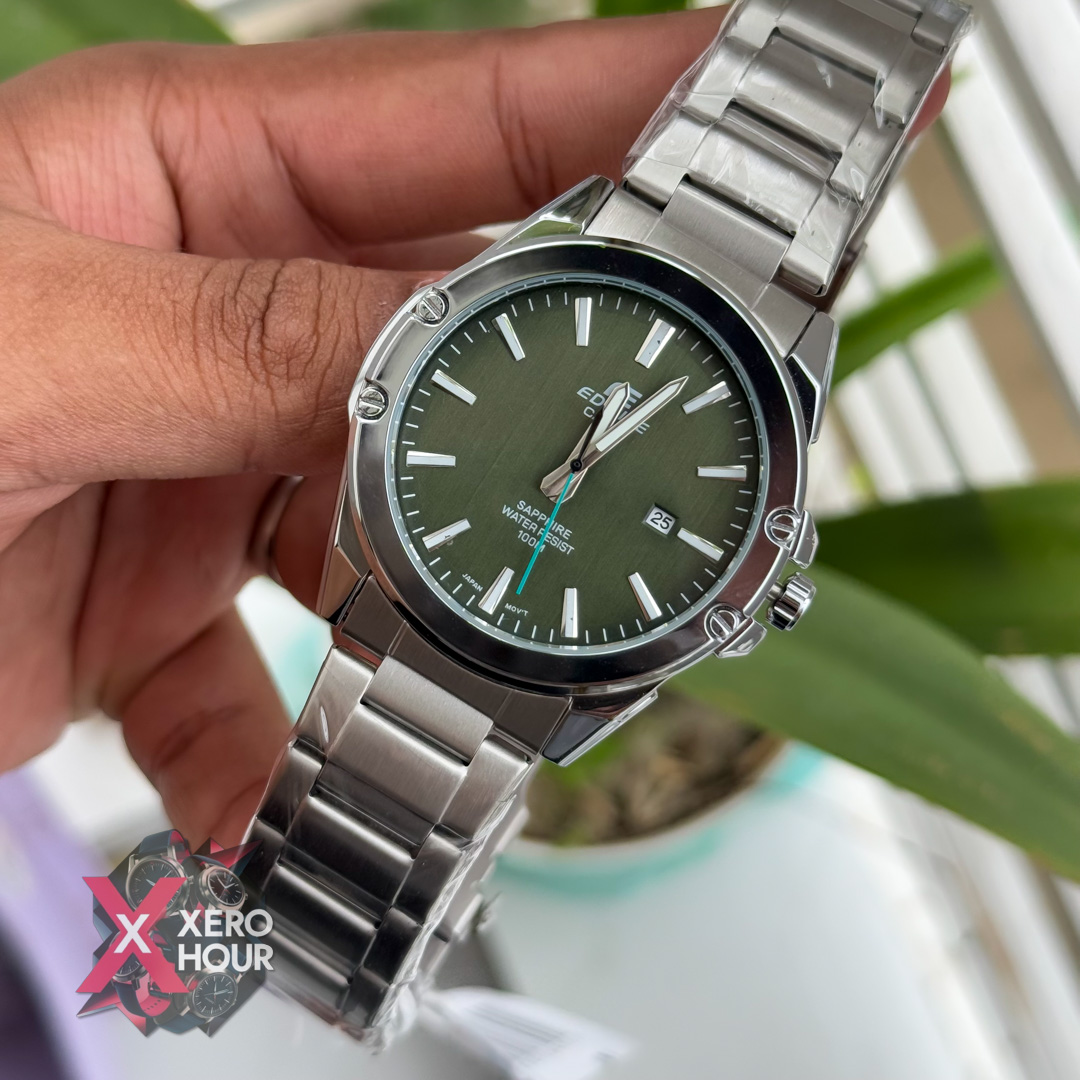 Edifice AA Grade | SS body Date Just | Green Dial_img_5