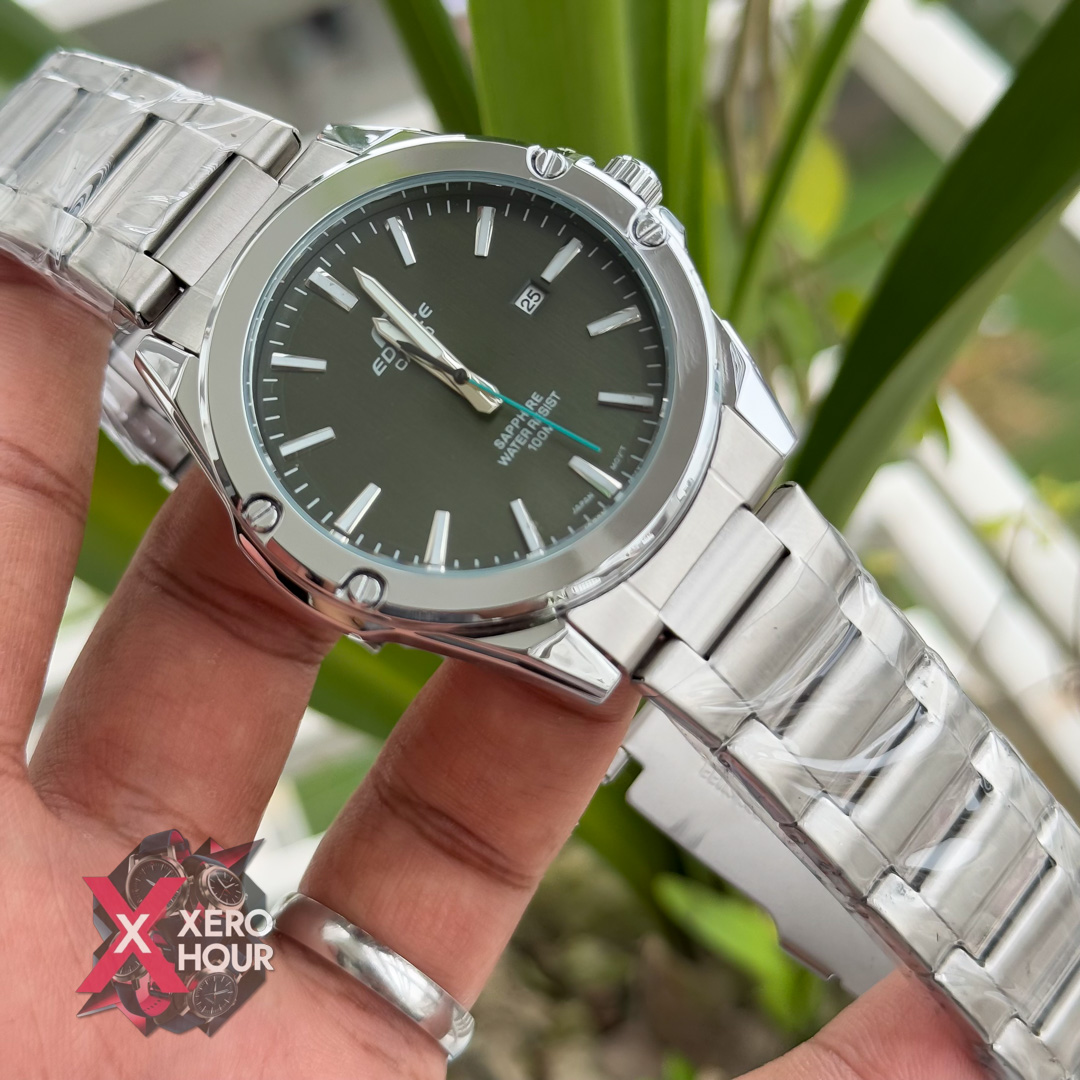 Edifice AA Grade | SS body Date Just | Green Dial_img_7