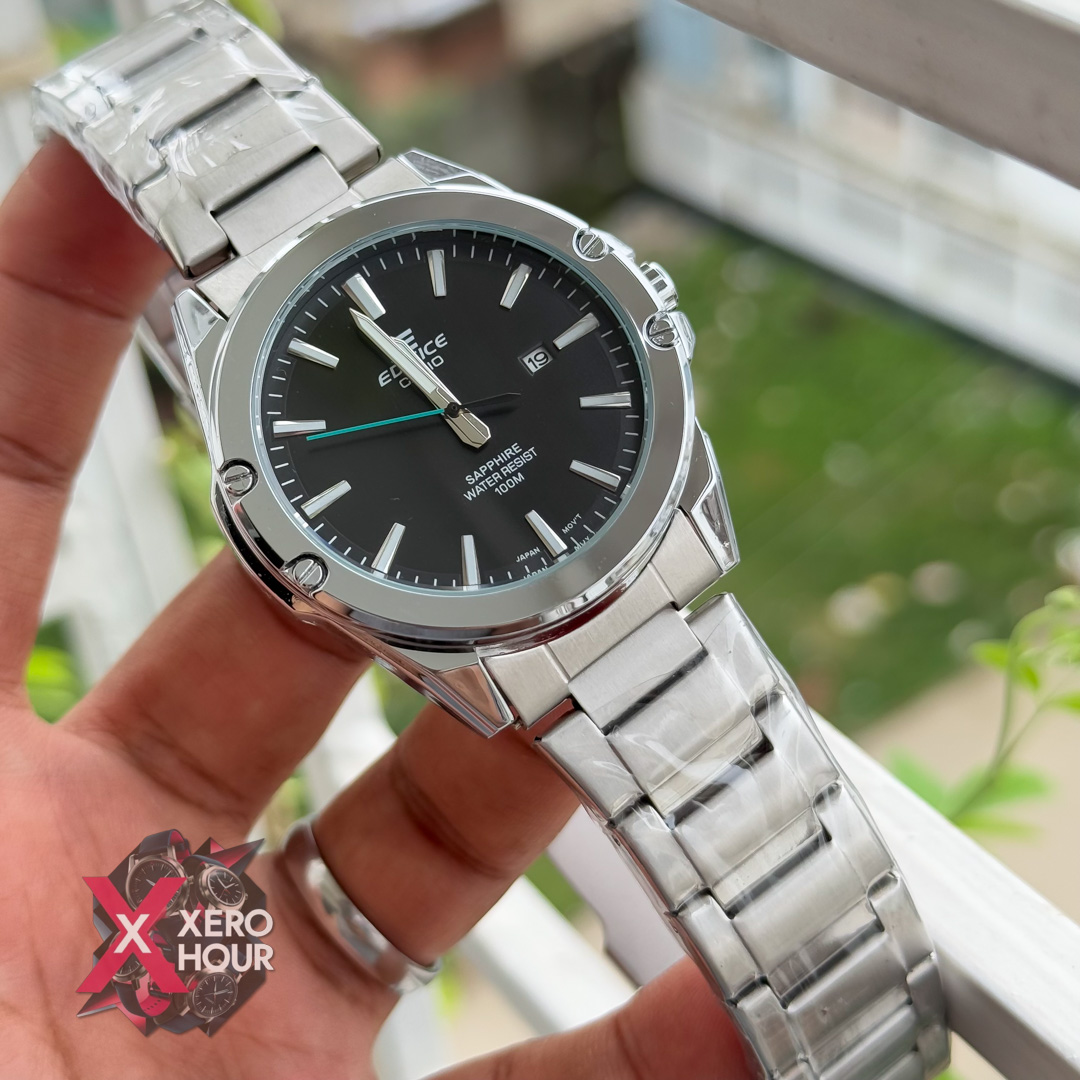 Edifice AA Grade | SS body Date Just | Black Dial