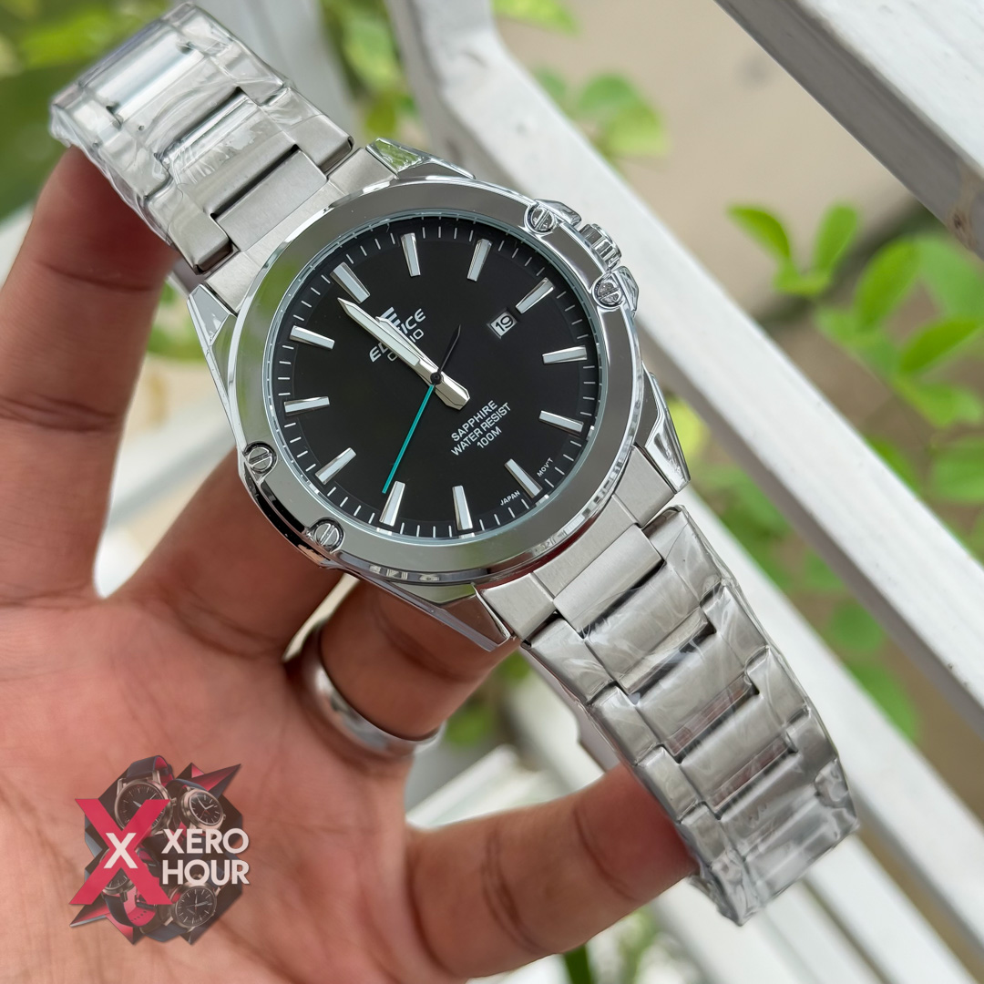 Edifice AA Grade | SS body Date Just | Black Dial_img_1