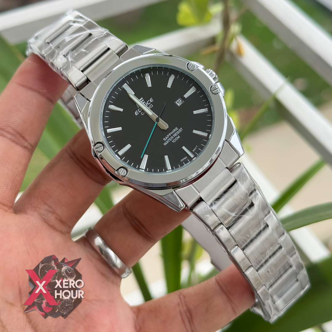 Edifice AA Grade | SS body Date Just | Black Dial_img_5