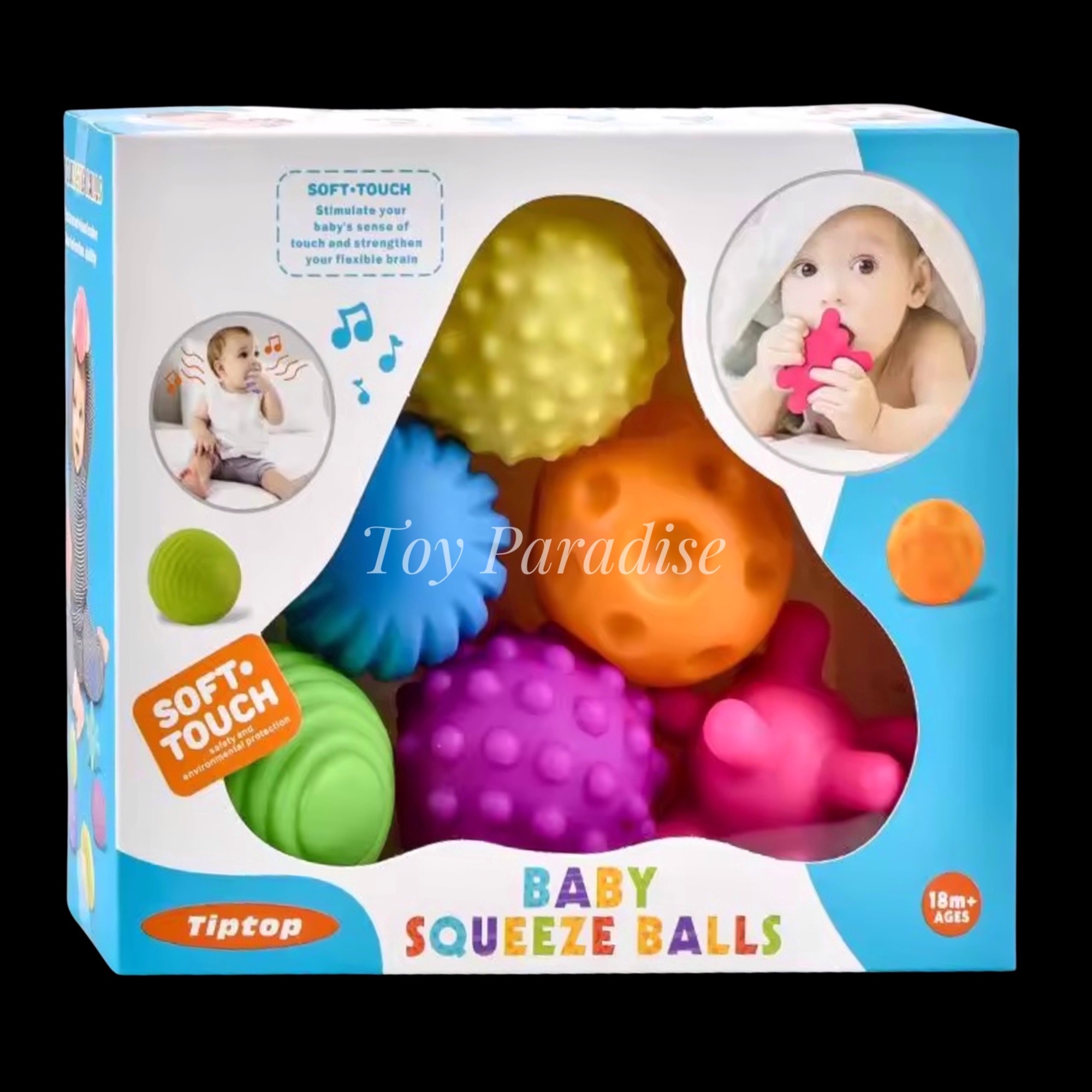 Baby Finger Rubber Ball