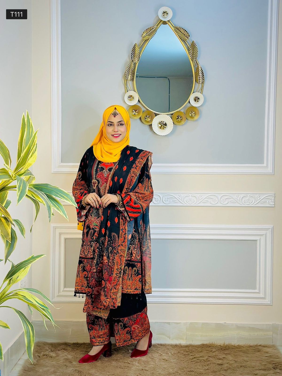 Black Asim Jofa 3 piece - Image 2