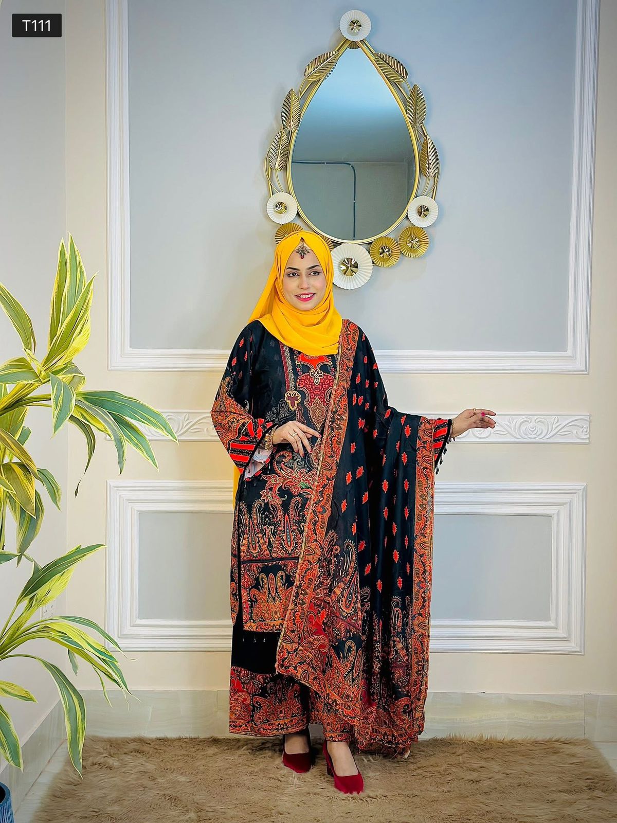 Black Asim Jofa 3 piece - Image 4