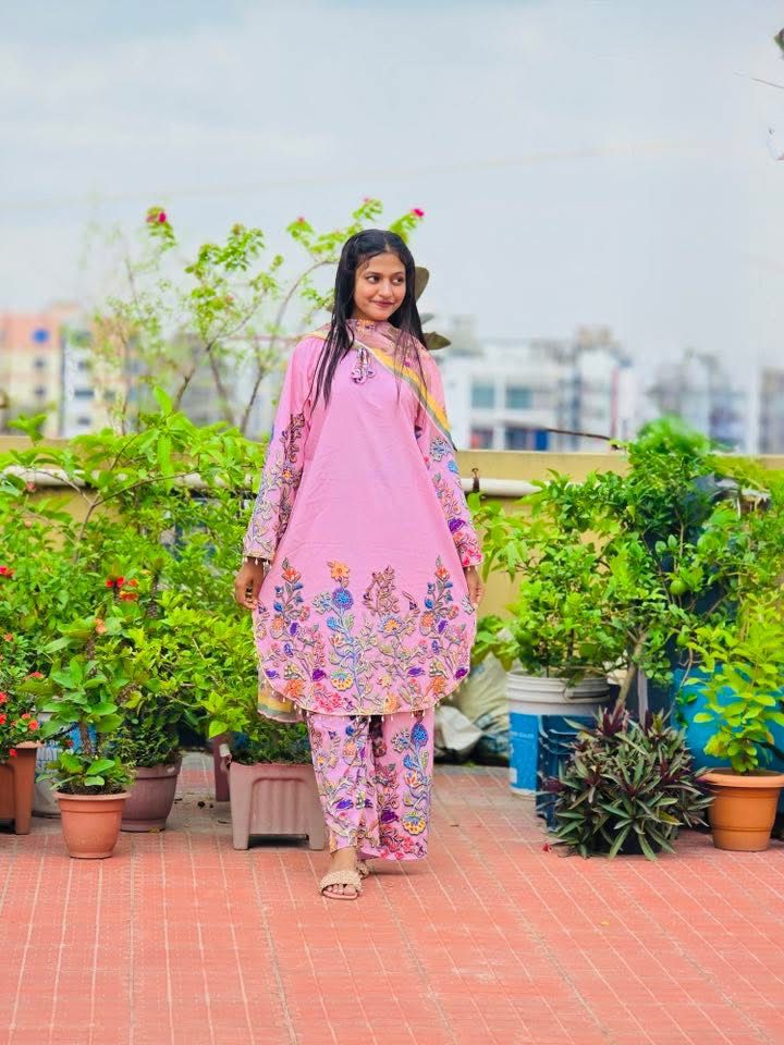 LUXURY PAKISTANI INSPIRED 3 PIECE - Image 6