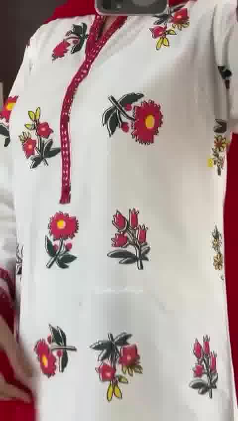 Digital Motif Printed with Neck and Sleeves - Image 2