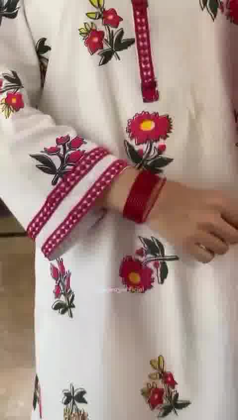 Digital Motif Printed with Neck and Sleeves - Image 4