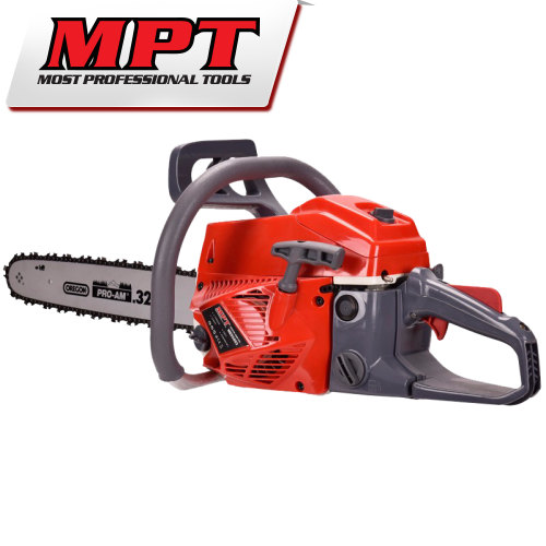 MPT MGS5803 22" Gasoline Chain Saw, 3.1HP, 58CC, Model: MGS5803-22_img_2