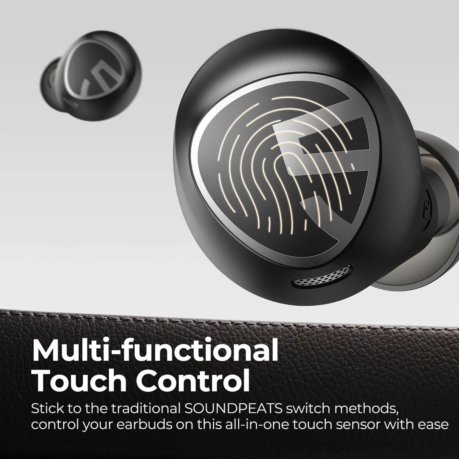 SOUNDPEATS Free2 Classic Wireless Earbuds – Black_img_1