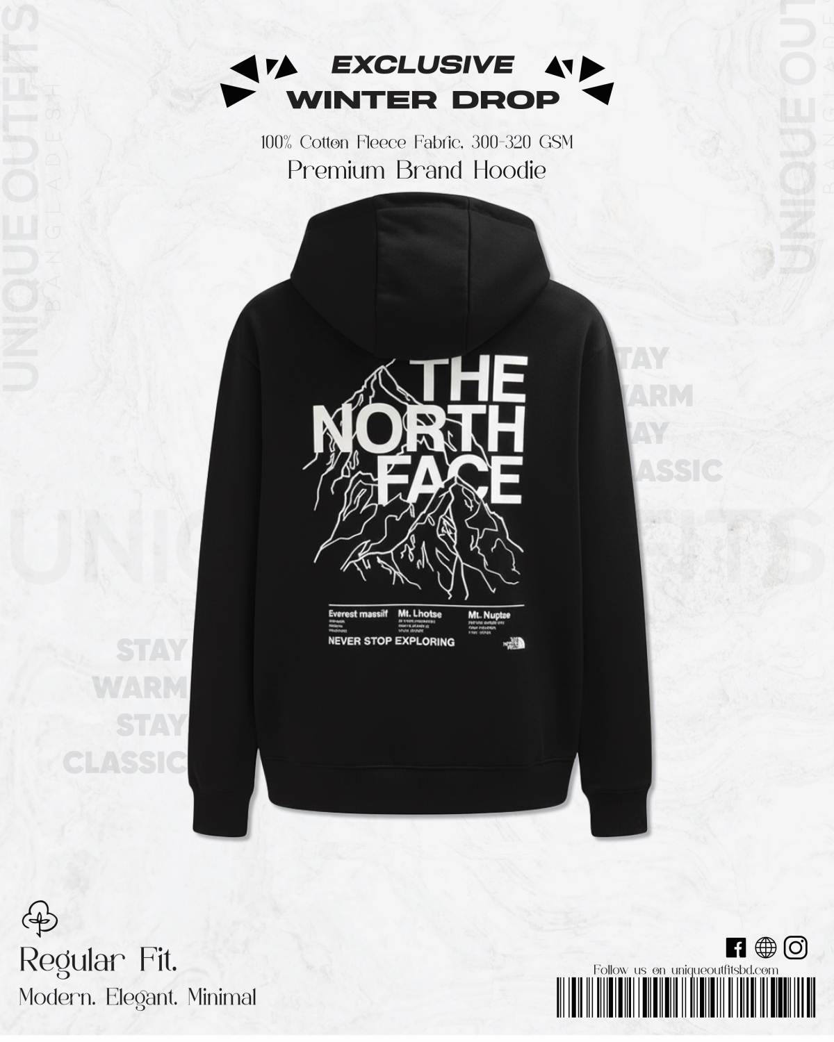 HD02 Premium Brand Hoodie