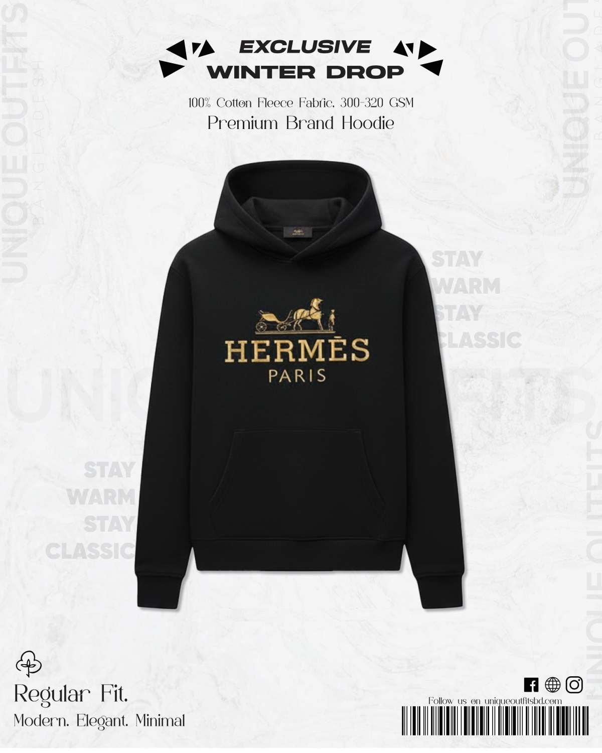 HD21 Premium Brand Hoodie