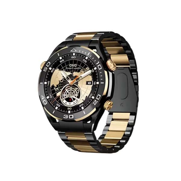 Remax Watch 17 Bluetooth calling Smartwatch -(Black/Gold)_img_0