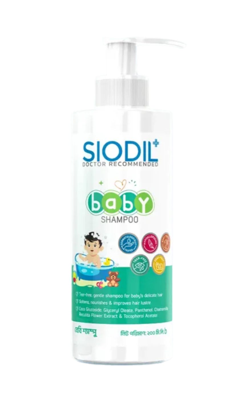 SIODIL Baby Shampoo 200ml - Image 1
