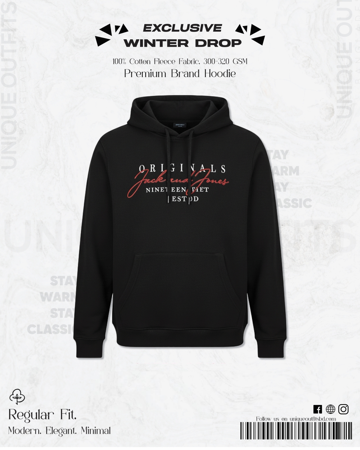 HD25 Premium Brand Hoodie