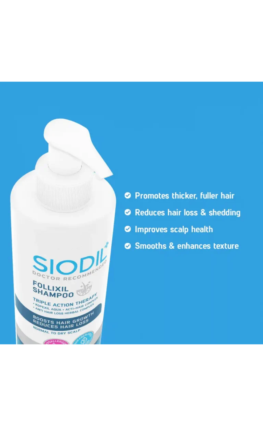 Siodil Follixil Shampoo - 200ml - Image 3