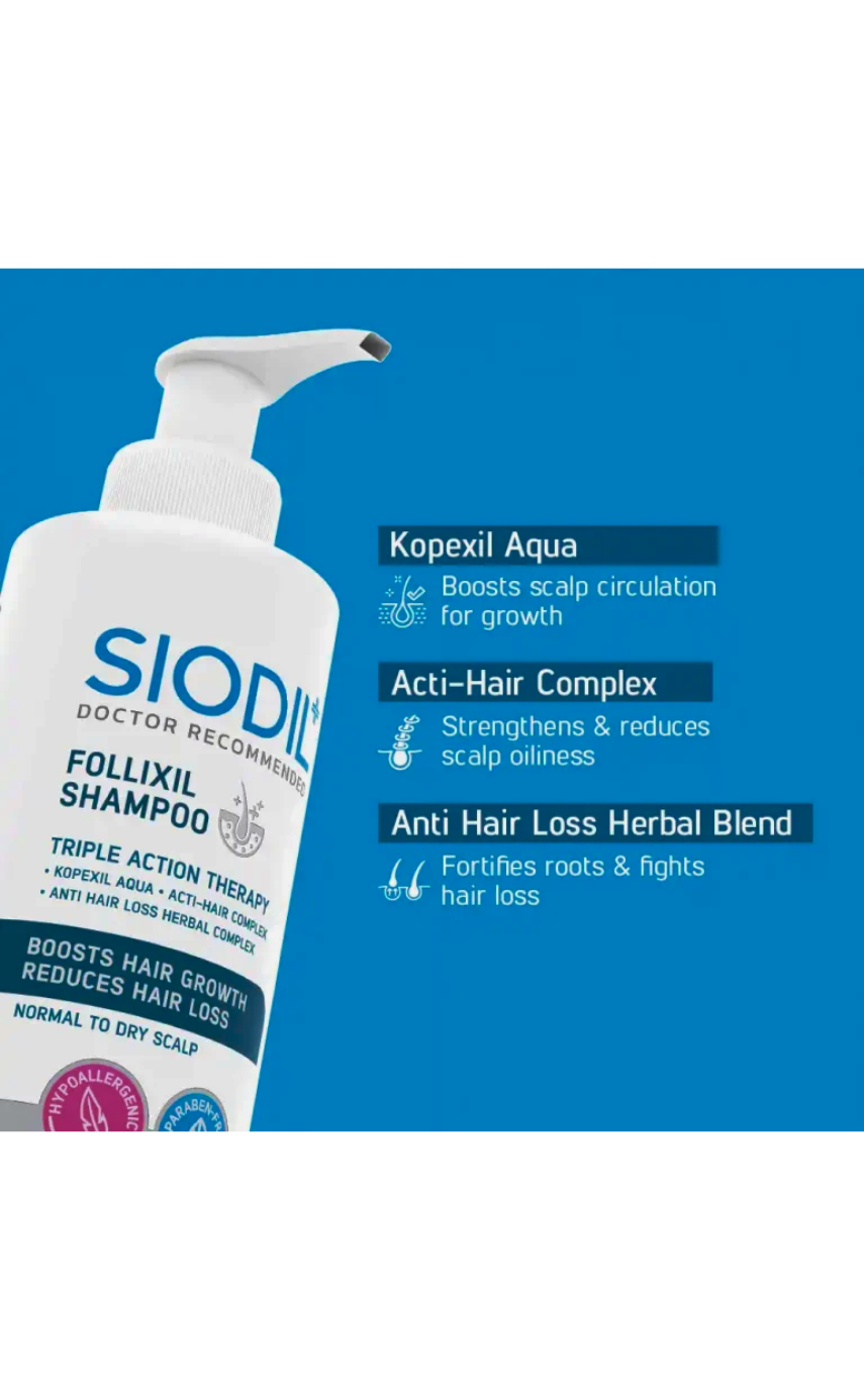 Siodil Follixil Shampoo - 200ml - Image 5